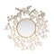 Baxton Studio Castiel Modern Glam and Luxe Antique Goldleaf Metal Bubble Accent Wall Mirror 229-12933-ZORO - alternate 1